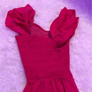 Pink tween dress